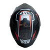 KYT Striker #02 Matt Black Red Helmet