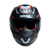 KYT Striker #02 Matt Black Red Helmet