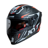 KYT Striker #02 Matt Black Red Helmet
