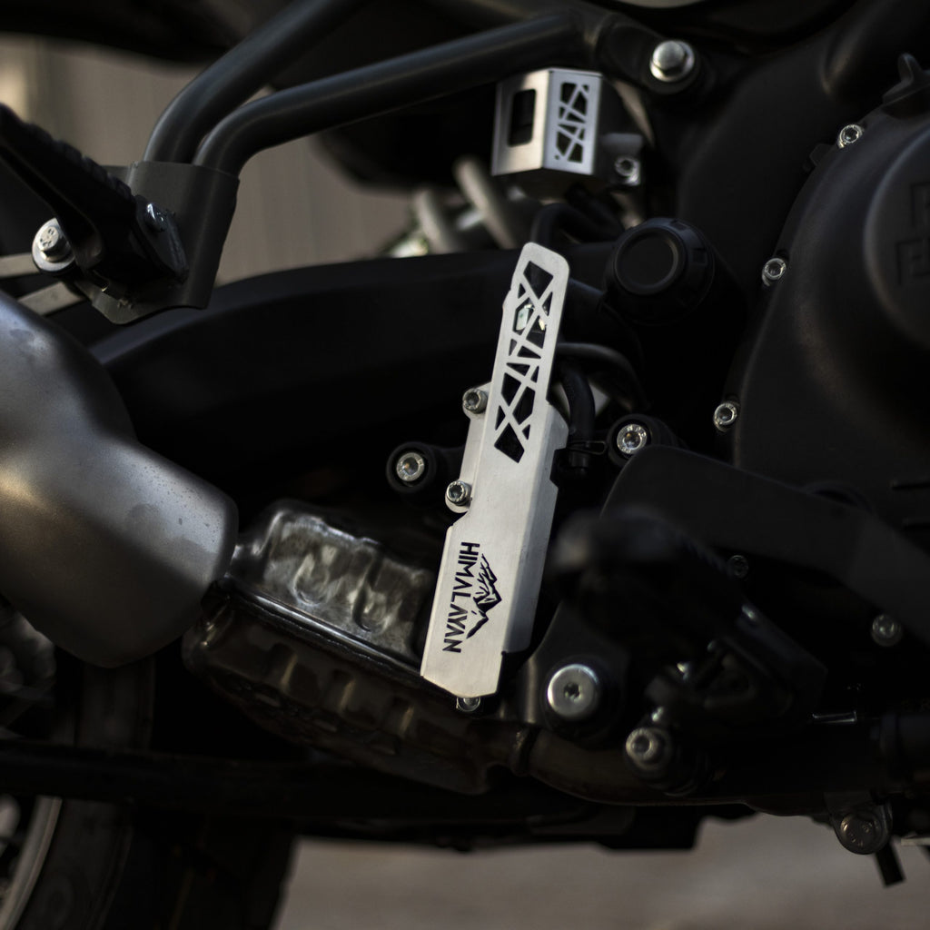 Hyperrider Royal Enfield Himalayan 450 Rear Master Cylinder Cover Silver (HRHIM45013S)