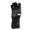 Raida Aeroprix Carbon Motorcycle Riding Gloves (Black Red)