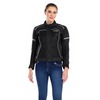Raida Empress Women Motorcycle Riding Jacket (Black Grey)