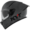 KYT R2R Pro Plain GRL Grey Gloss Helmet