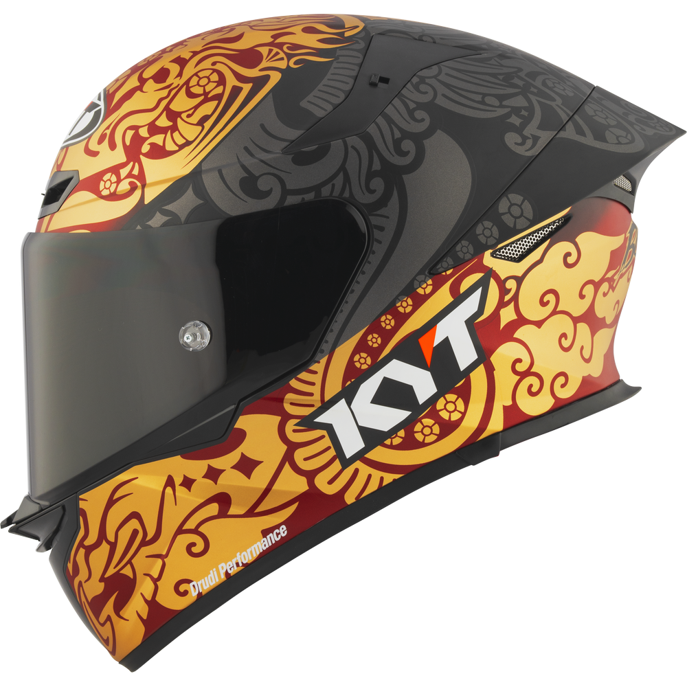 KYT TT Revo Enea Bastianini Indonesia Replica 2023 Matt Helmet