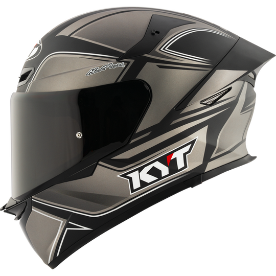 KYT TT Revo Tourist Cool Grey Matt Helmet