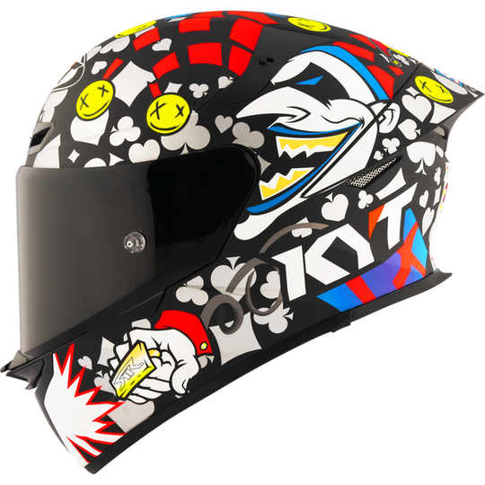 KYT TT Revo Riccardo Rossi 2022 Replica Matt Helmet
