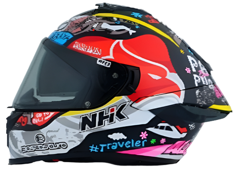NHK K5R Alonso Lopez #11 Gloss Black Helmet