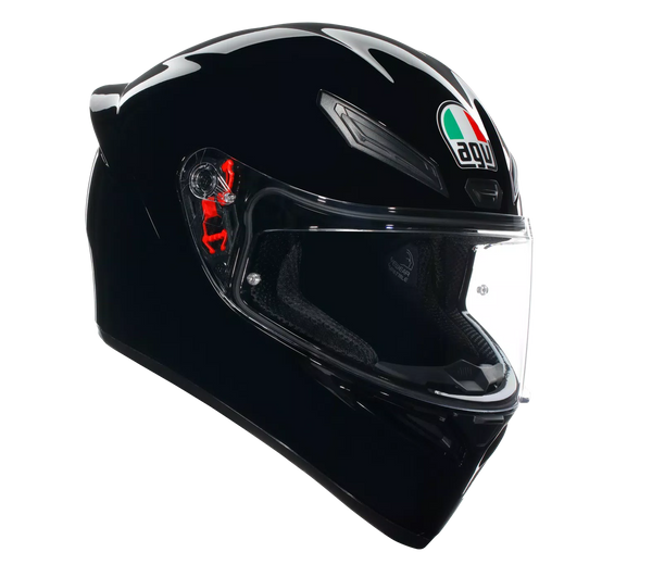 AGV K1 S Solid Gloss Black Helmet– Moto Central