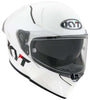 KYT R2R Pro Plain Gloss White Helmet