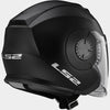 LS2 OF570 Verso Solid Black Matt Helmet