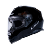 LS2 FF800 Storm II Solid Black Gloss Helmet (D Ring)