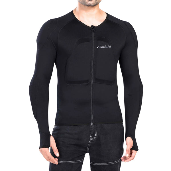 Raida Trailcraft Armored Base Layer Top (Black) Moto Central