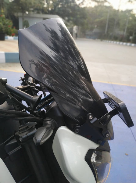 Carbon Racing Number Plate Extension Kit for Bajaj Dominar 250 400