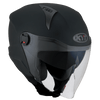KYT D City Plain Matt Black Helmet
