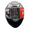 LS2 FF320 Stream Evo GGIO Black 7C Gloss Helmet (D Ring)