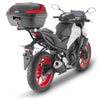 GIVI Top Case B47NML Black with Red Reflectors