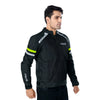 Raida Tourer Motorcycle Riding Jacket (Black Hi Viz)