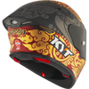 KYT TT Revo Enea Bastianini Indonesia Replica 2023 Matt Helmet
