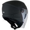 KYT D City Plain Matt Black Helmet