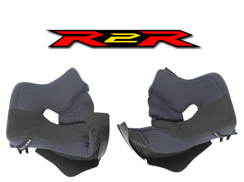 Spare Cheek Pads Set for KYT R2R Pro Helmets