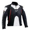 Tarmac Corsa Riding Jacket Black Red with SafeTech Protectors
