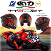 KYT TTR Jet Bulega 2021 Replica Gloss Helmet