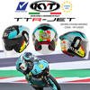KYT TTR Jet Foggia Misano 2022 Replica Gloss Helmet