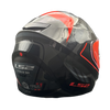 LS2 FF320 Stream Evo GGIO Black 7C Gloss Helmet (D Ring)