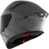 KYT TT Revo Plain GRL Grey Gloss Helmet