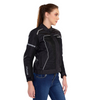 Raida Empress Women Motorcycle Riding Jacket (Black Grey)