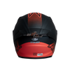 KYT Striker AF37 Livery Matt Black Red Helmet