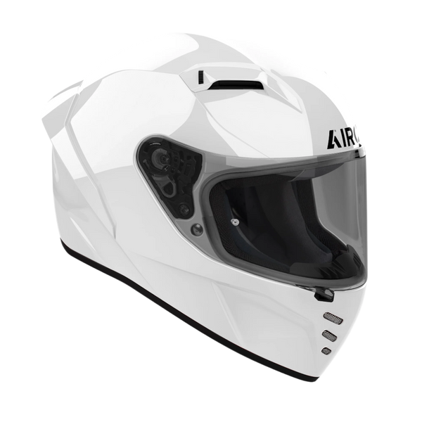 Airoh Connor Plain White Gloss Helmet