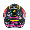 NHK K5R Alonso Lopez #11 Gloss Black Helmet