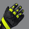 DSG GPX Riding Gloves (Black Fluro Yellow)