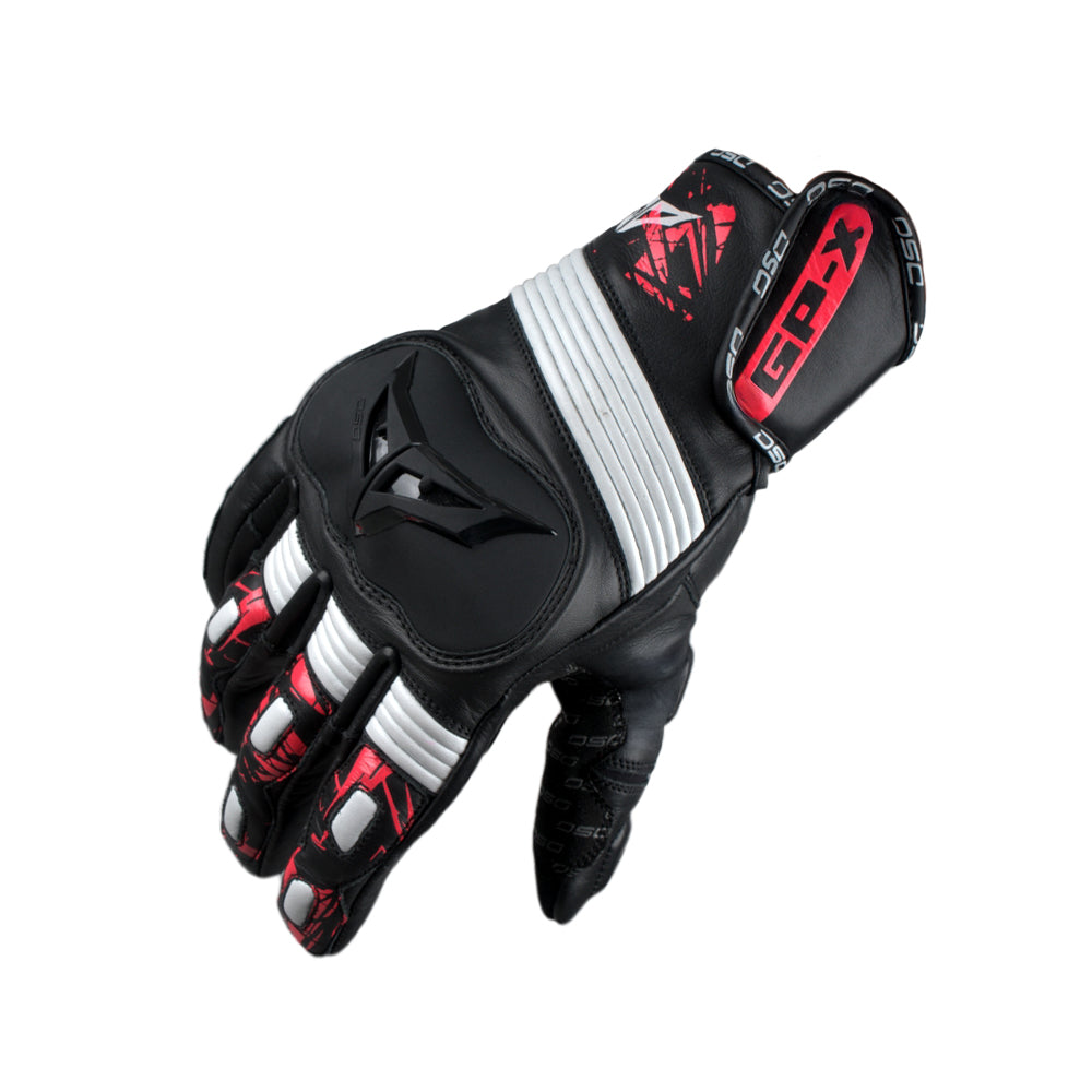 DSG GPX Riding Gloves (Black Red)