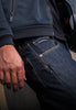 Rynox Downtown Pro Motorcycle Jeans with D3O Protectors (Indigo Blue)
