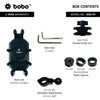 BOBO BM17H Pro Anti Vibration Anti Theft Motorcycle Mobile Mount