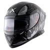 AXOR Apex Hunter Gloss Black Grey Helmet