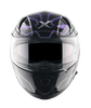 AXOR Apex Marvel Panther Gloss Black Purple Helmet