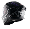 AXOR Apex Marvel Panther Gloss Black Purple Helmet