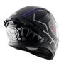 AXOR Apex Marvel Panther Gloss Black Purple Helmet