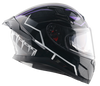 AXOR Apex Marvel Panther Gloss Black Purple Helmet