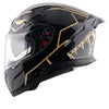 AXOR Apex Marvel Panther Gloss Black Gold Helmet