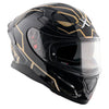 AXOR Apex Marvel Panther Gloss Black Gold Helmet