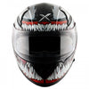 AXOR Apex Marvel Venom Gloss Black Red Helmet