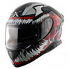 AXOR Apex Marvel Venom Gloss Black Red Helmet