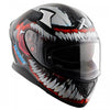 AXOR Apex Marvel Venom Gloss Black Red Helmet