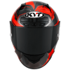 KYT NZ Race Carbon Competition Gloss Black Red Helmet