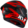 KYT NZ Race Carbon Competition Gloss Black Red Helmet