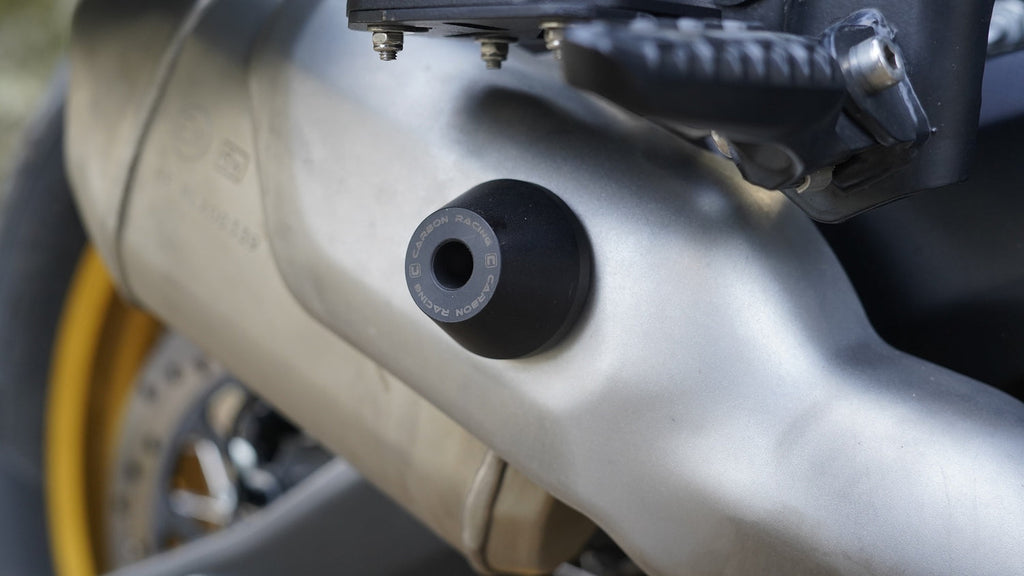 Carbon Racing Aluminium Exhaust Protector for Royal Enfield Himalayan 450